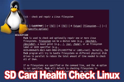 sd card health checker linux